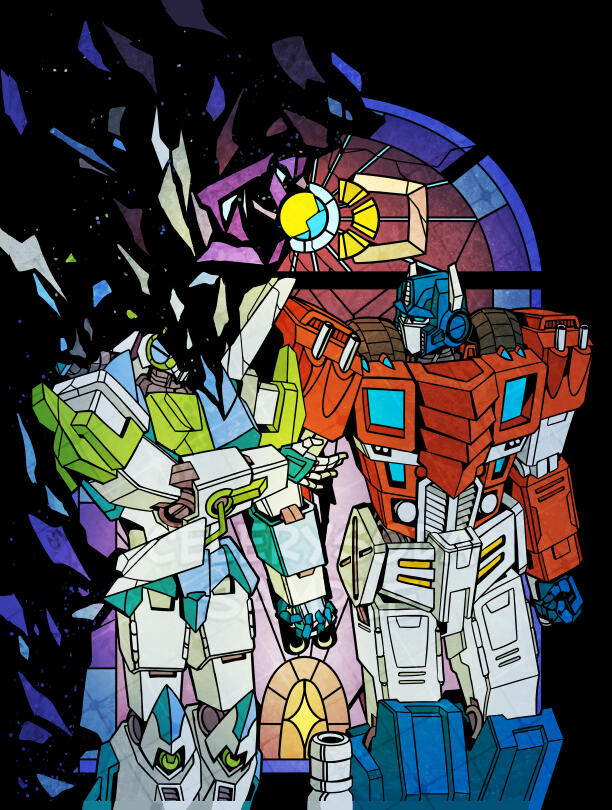 Senator Shockwave + Orion Pax from IDW's Transformers Comics (2)